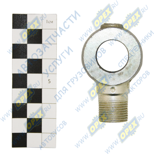 530-4614029 Фитинг Угольник Рнаруж=М20х1,5/под штуцер ф20 L=65 МТЗ РУП1